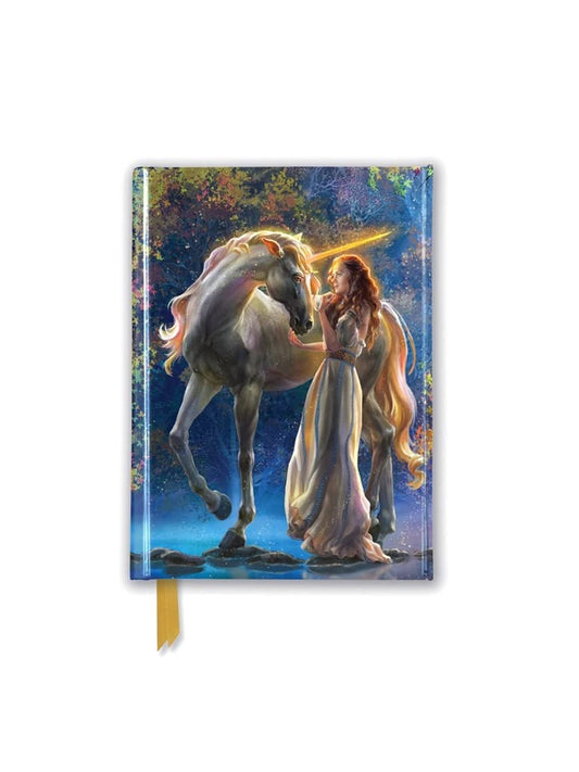 Elena Goryachkina: Sophia And The Unicorn (Foiled Pocket Journal) (Flame Tree Pocket Books) (Flame Tree Pocket Notebooks)