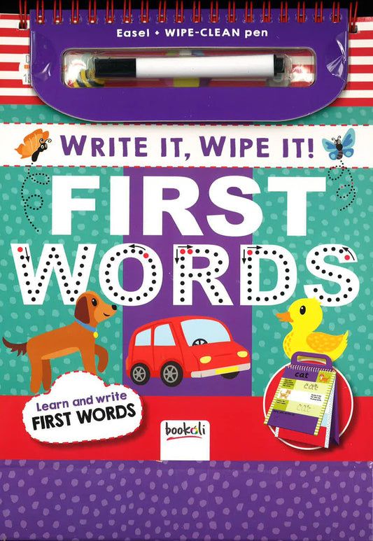 Write It, Wipe It Easels: First Words