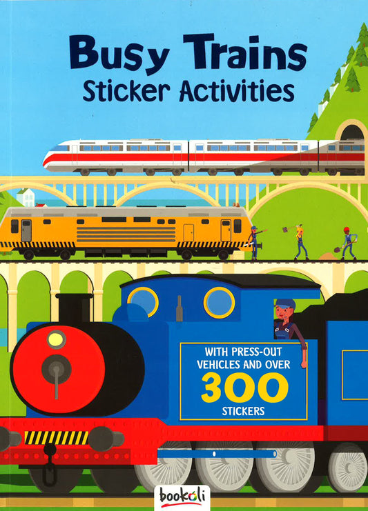 Busy Trains: Sticker Activities (Classic Csa - Vehicles)