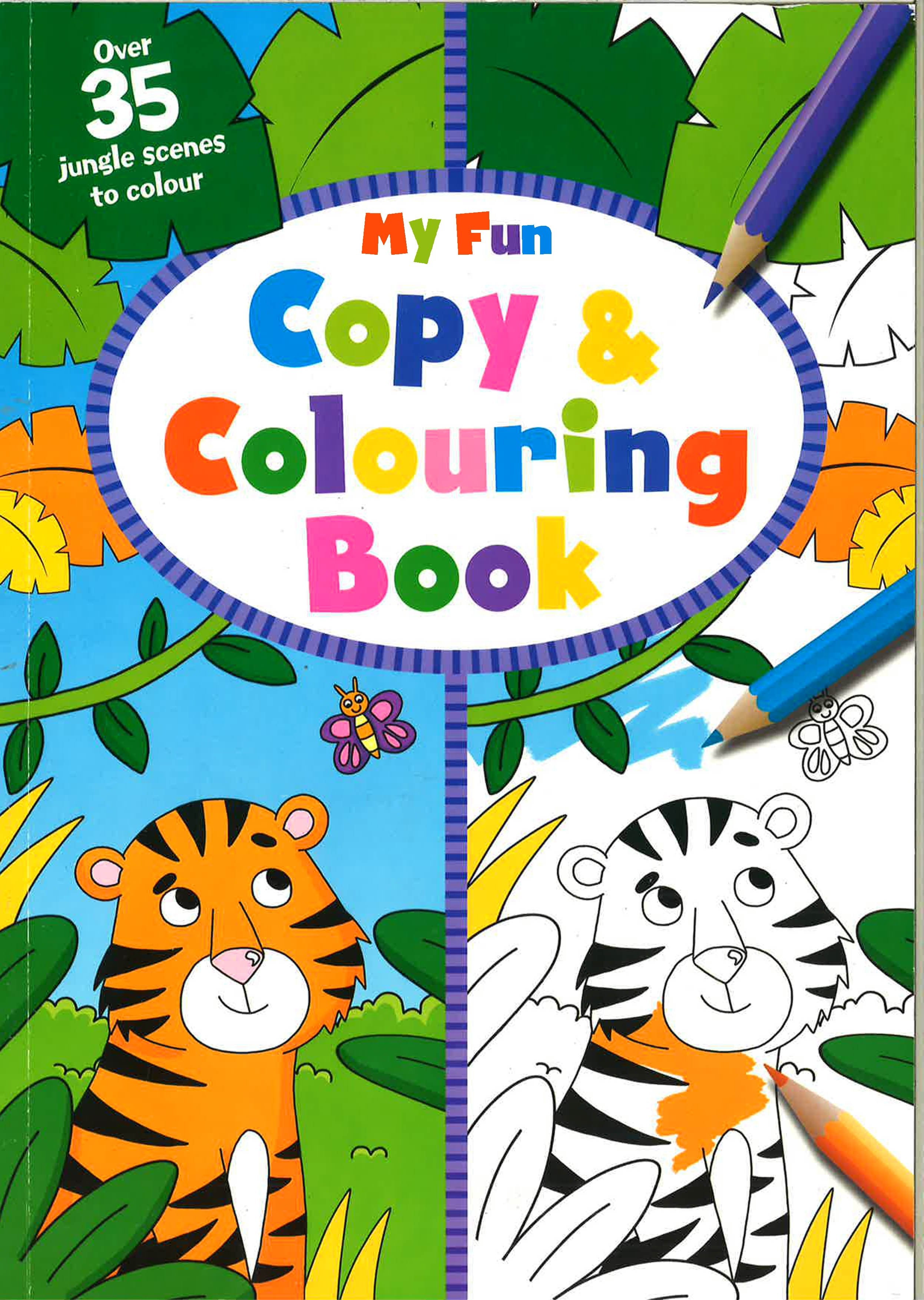 Colouring Book Copy Example Copy Colouring Fun: My Fun Copy & Colouring Book – BookXcess