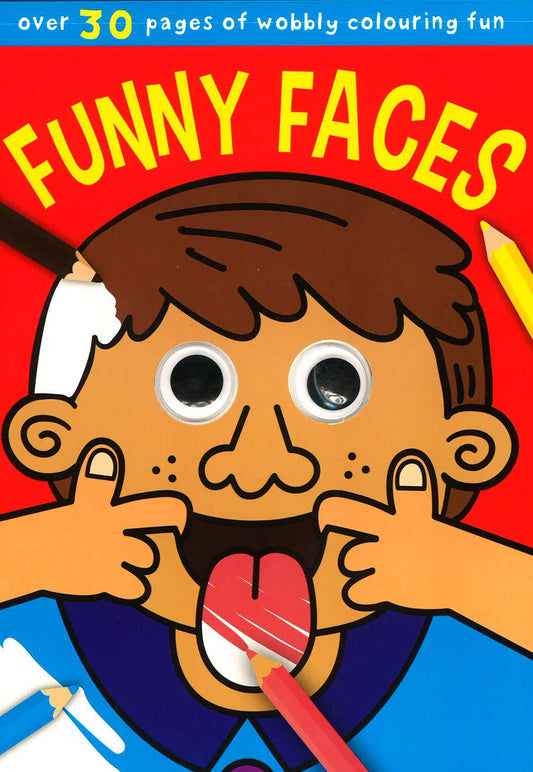 Wobbly Eyes Colouring Jumbo: Funny Faces