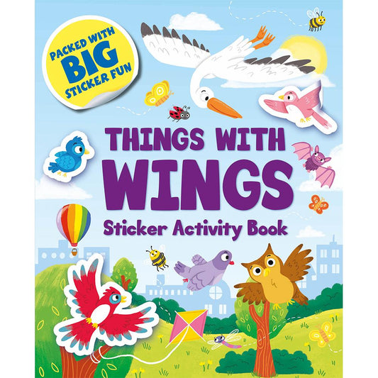 Things With Wings Sticker Activity Book (S & A Big Sticker Fun)