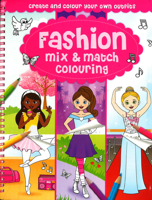 Fashion Mix & Match Colouring