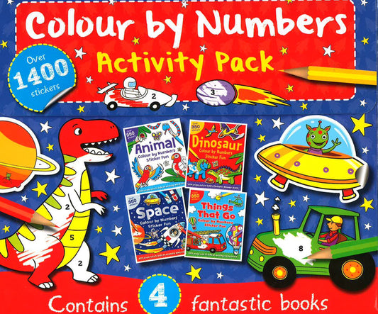 Colour By Numbers Activity Pack