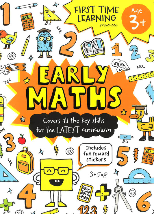 First Time Learning Preschool: Early Maths ( Age 3+ )