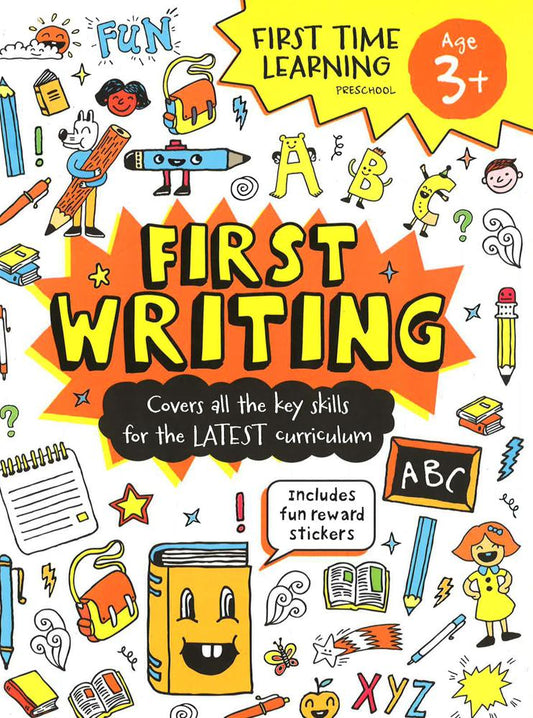 First Time Learning Preschool: First Writing ( Age 3+ )