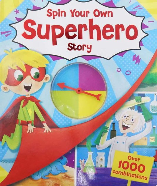 Story Book Spinner: Spin Your Own Superhero Story