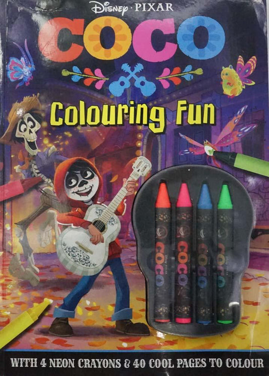 Coco Coluring Fun W/ Crayon