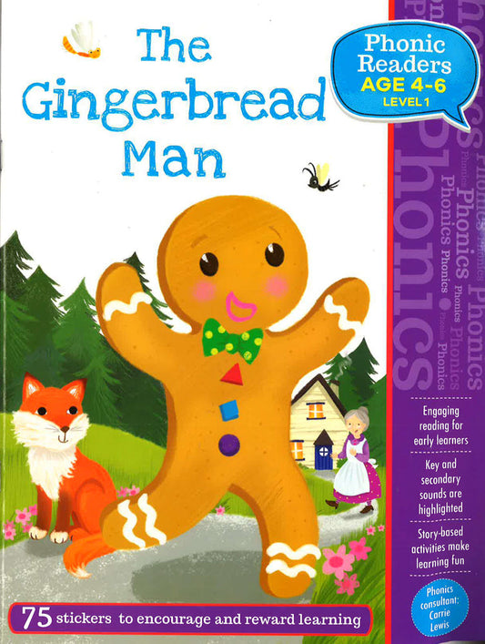 Phonic Readers Ftl 2: Lv1 Gingerbread Man