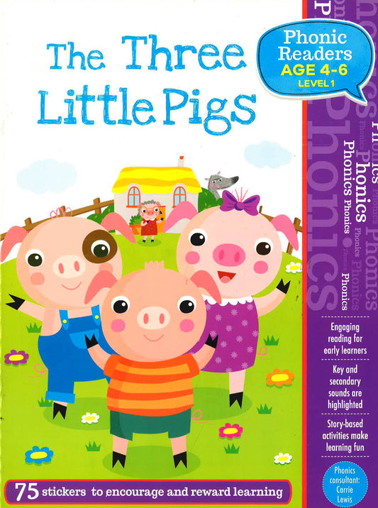Phonic Readers Ftl 2: Phonic Readers Age 4-6 Level 1: The Three Little Pigs