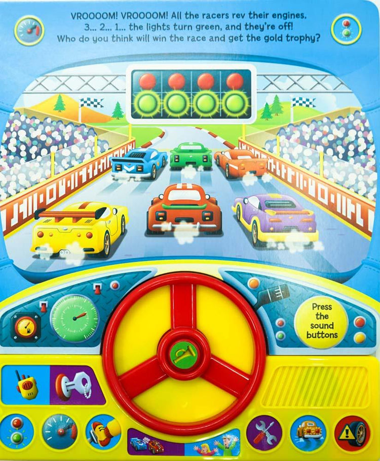 Speedy Race Car Ready, Set, Go – BookXcess