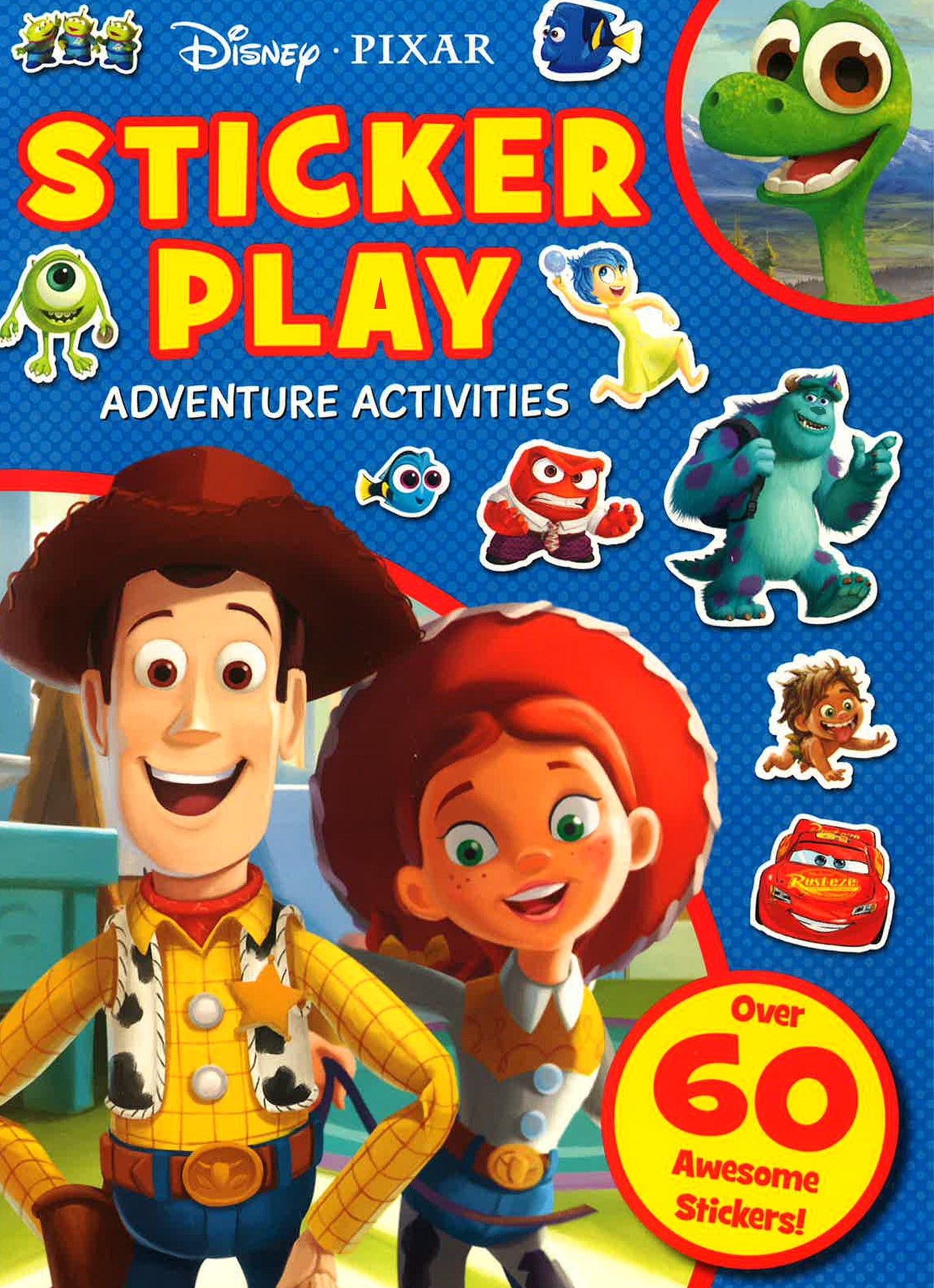 Disney Pixir Sticker Printable Disney Pixar: Sticker Play Adventure Activities – BookXcess