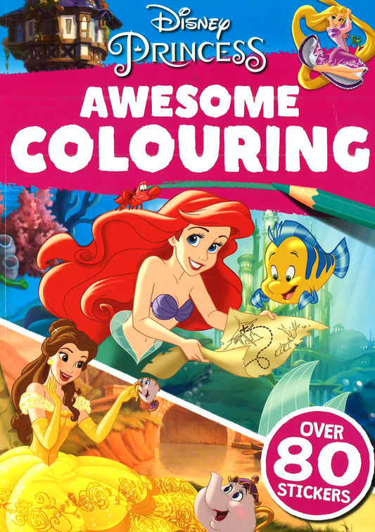 Princess: Awesome Colouring
