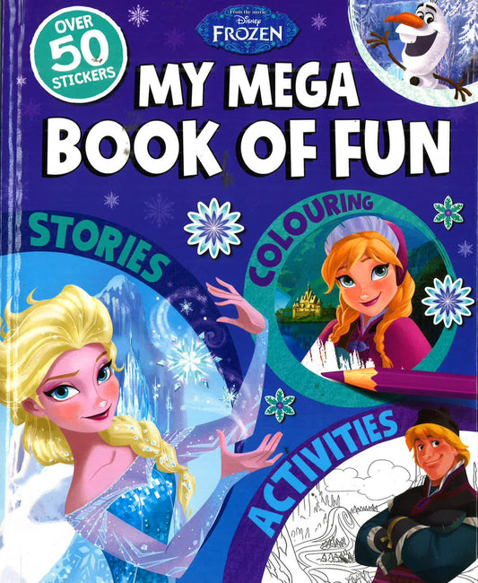 Disney Frozen: My Mega Book Of Fun