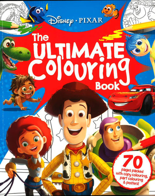 Disney Pixar: The Ultimate Colouring Book