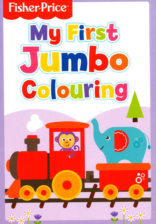 Fisher-Price Jumbo Colouring Book
