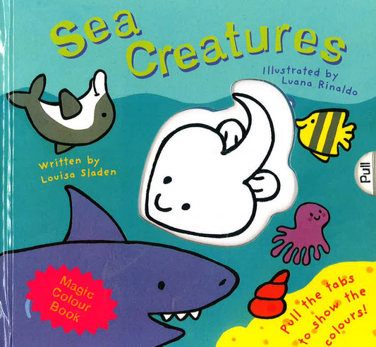 Magic Colour Book: Sea Creatures