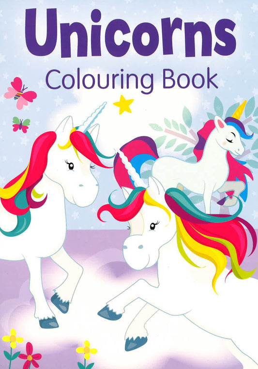 Unicorns Colouring Book