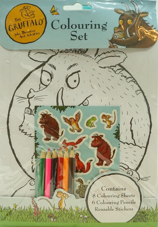 Gruffalo Colouring Set