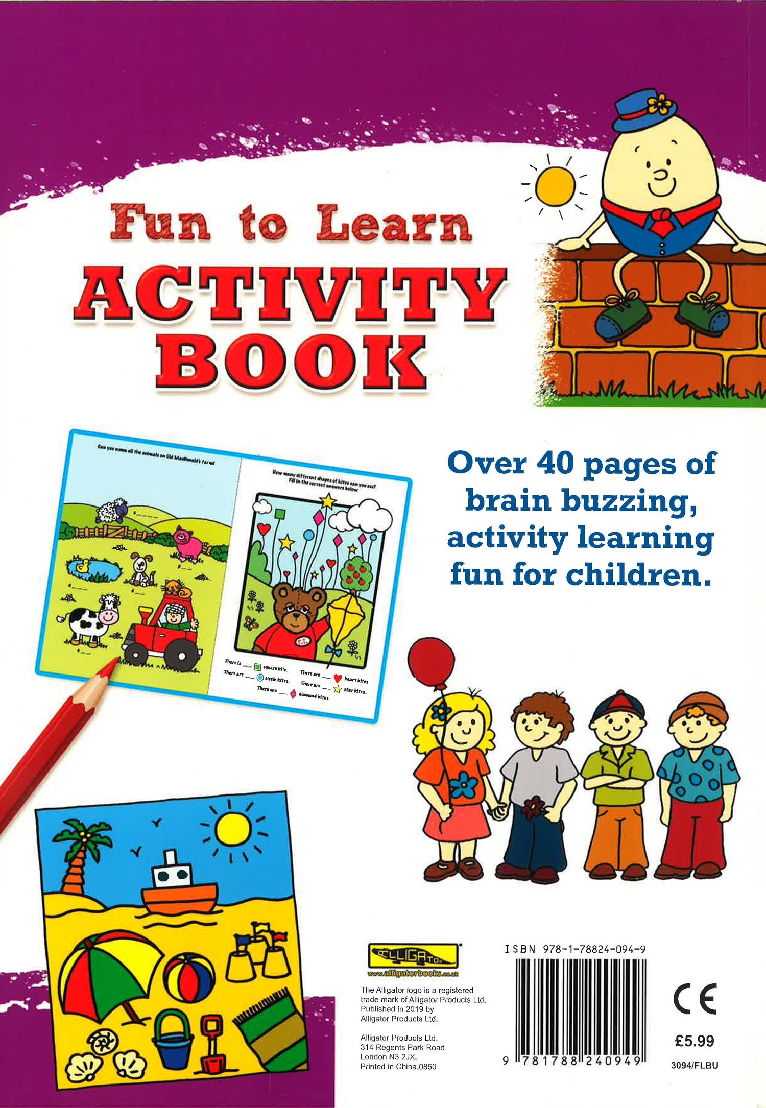 Fun Store Activity Book Fun To Learn Activity Book – BookXcess
