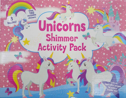 Unicorn Shimmer Activity Pack