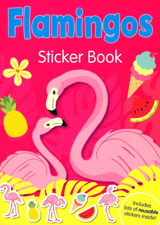 Flamingo Sticker Book A4
