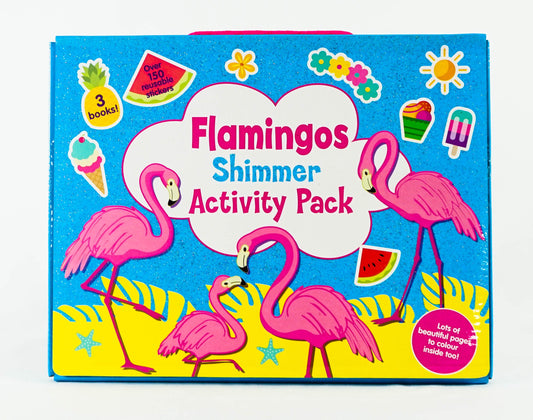 Flamingos Shimmer Activity Pack