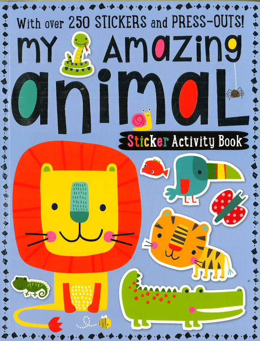 Sticker Activity Book My Amazing Animals