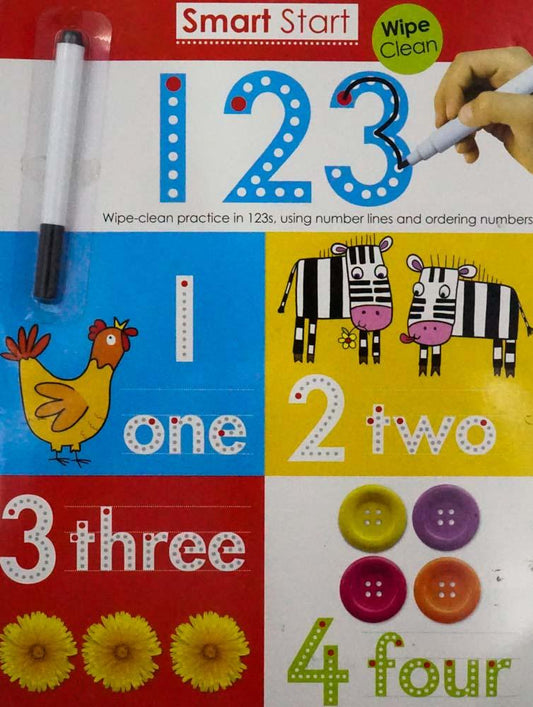 Smart Start 123 16Pp Wipe Clean With Pen