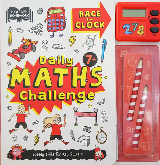 Hwh Daily Challenge Pack: Help With Homework: 7+ Maths Challenge Pack