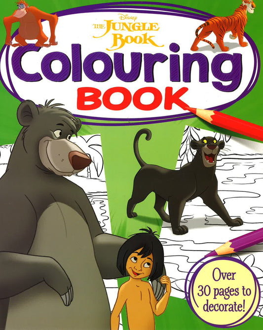 SIMPLY COLOURING DISNEY: DISNEY CLASSICS THE JUNGLE BOOK: COLOURING BOOK