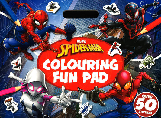 Marvel Spider-Man: Colouring Fun Pad (Giant Colour Me Pad Marvel)