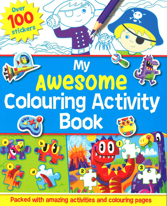 My Awesome Colouring Activity Book