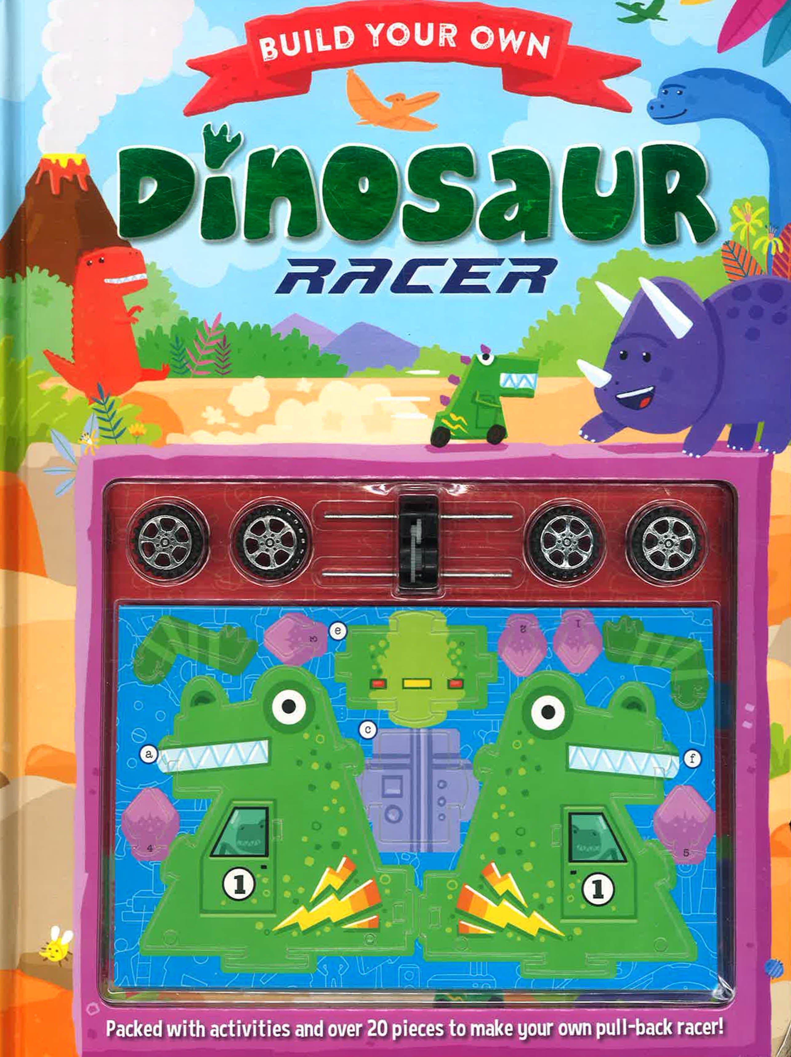 Build Your Own Dinosaur Racer – BookXcess