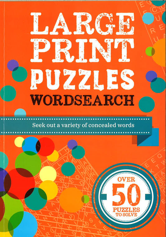 Large Print Puzzles: Wordsearch