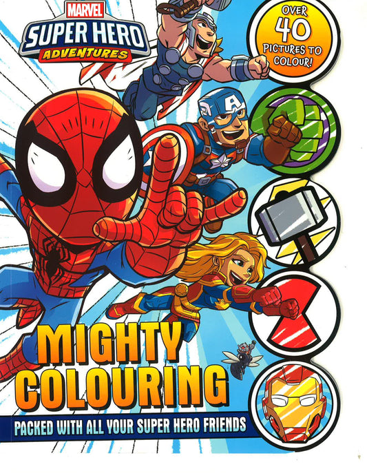 Mega Colouring Marvel: Marvel Superhero Adventures Mighty Colouring