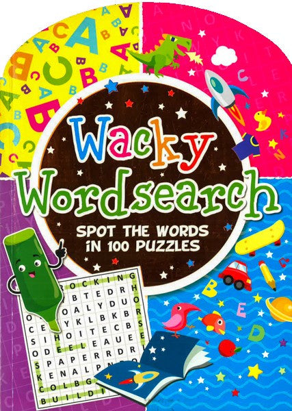 Shaped Puzzles For Kids: Wacky Wordsearch