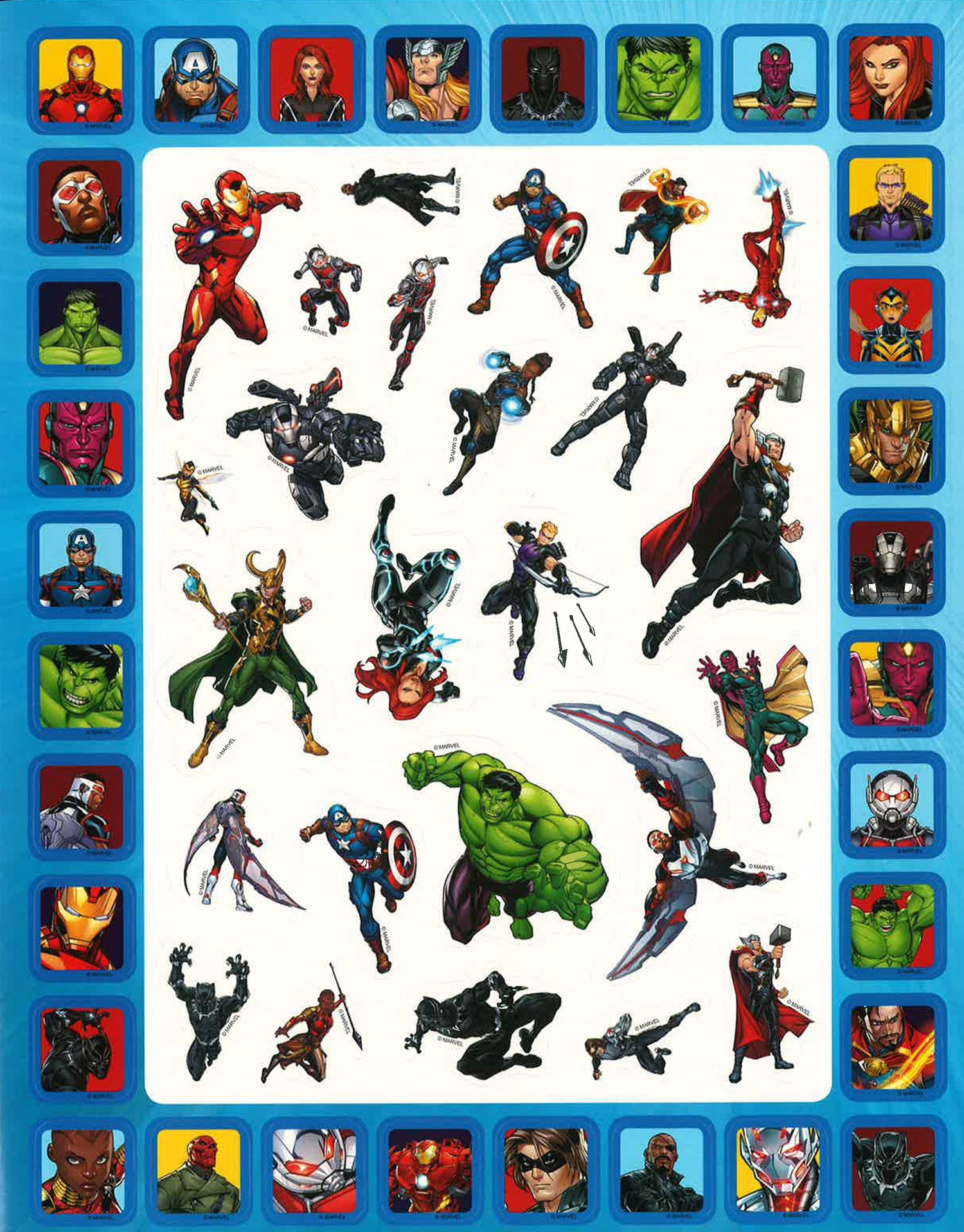 1001 Stickers Marvel: Marvel Avengers (F): 1001 Stickers – BookXcess