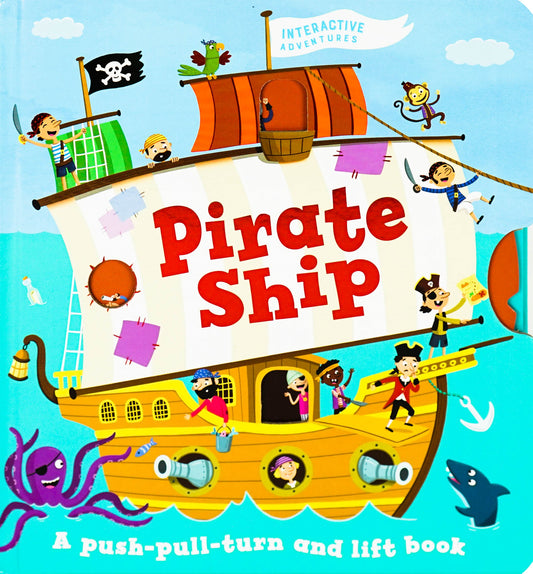 Interactive Adventures - Push And Pull Board (Pirate Ship)