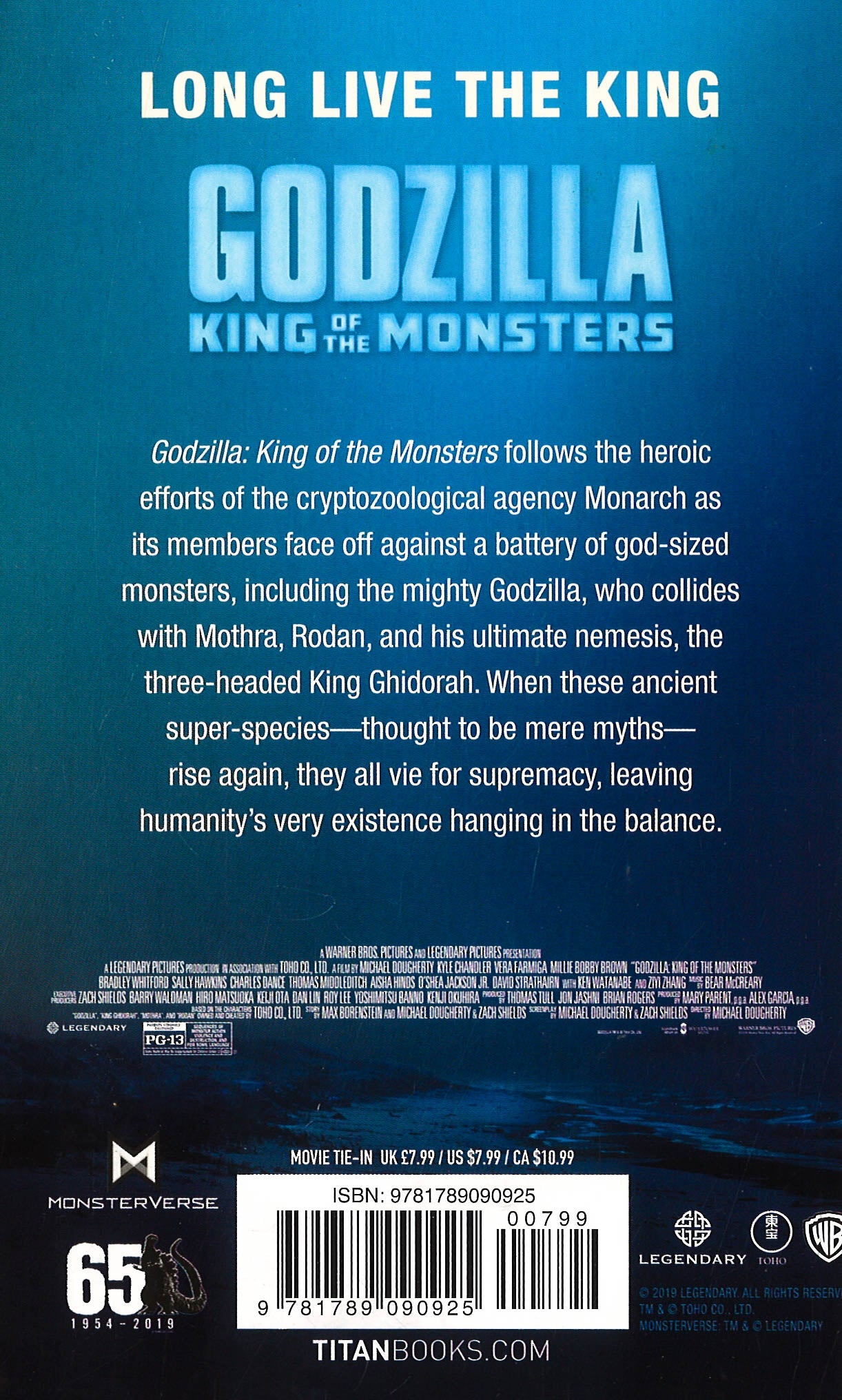 godzilla king of the monsters novel Godzilla: King Of The Monsters: The Official Movie Novelization – BookXcess