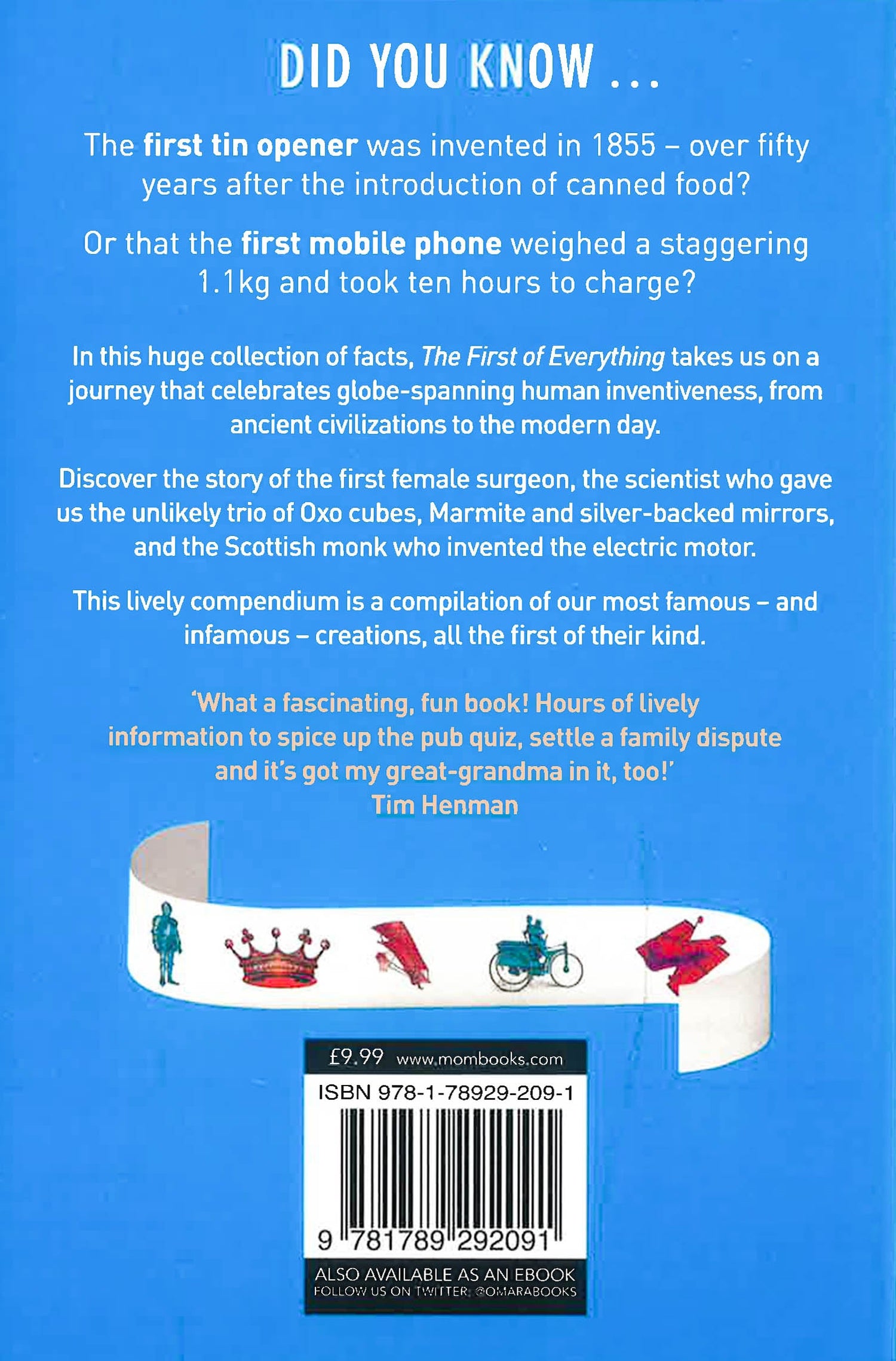 The First Of Everything: A History Of Human Invention, Innovation And ...