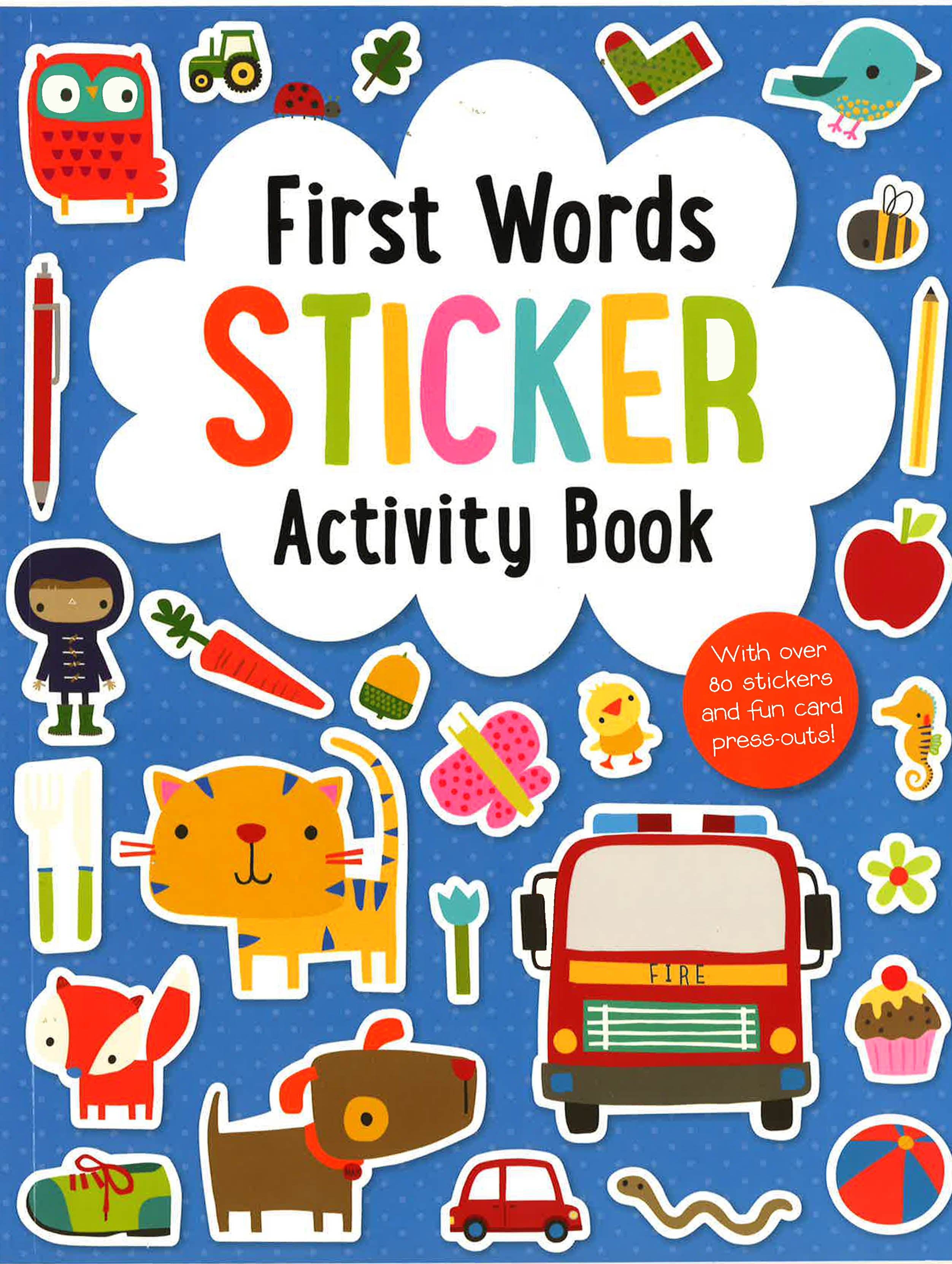 Sticker Activity Book: First Words – BookXcess