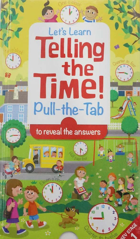 Let's Learn Pull-The-Tab Telling The Time!