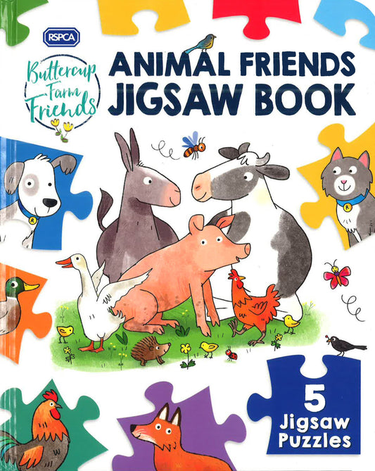 Rspca Buttercup Farm Friends: Animal Friends Jigsaw Book