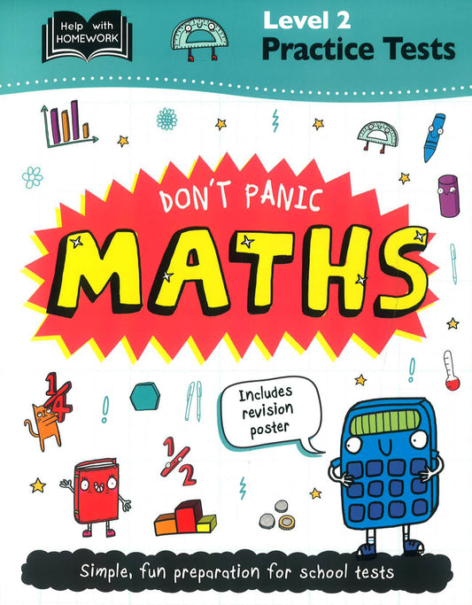 Level 2 Practice Tests: Don'T Panic Maths