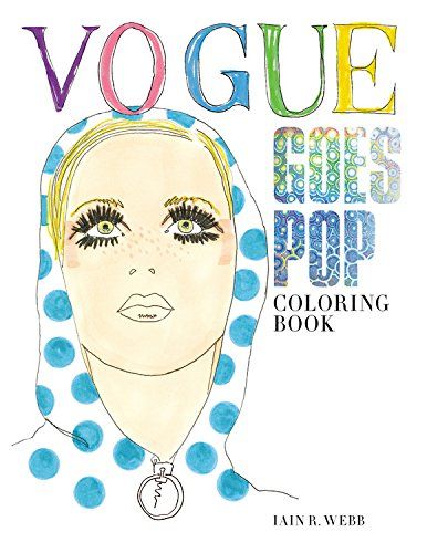Vogue Goes Pop Colouring Book