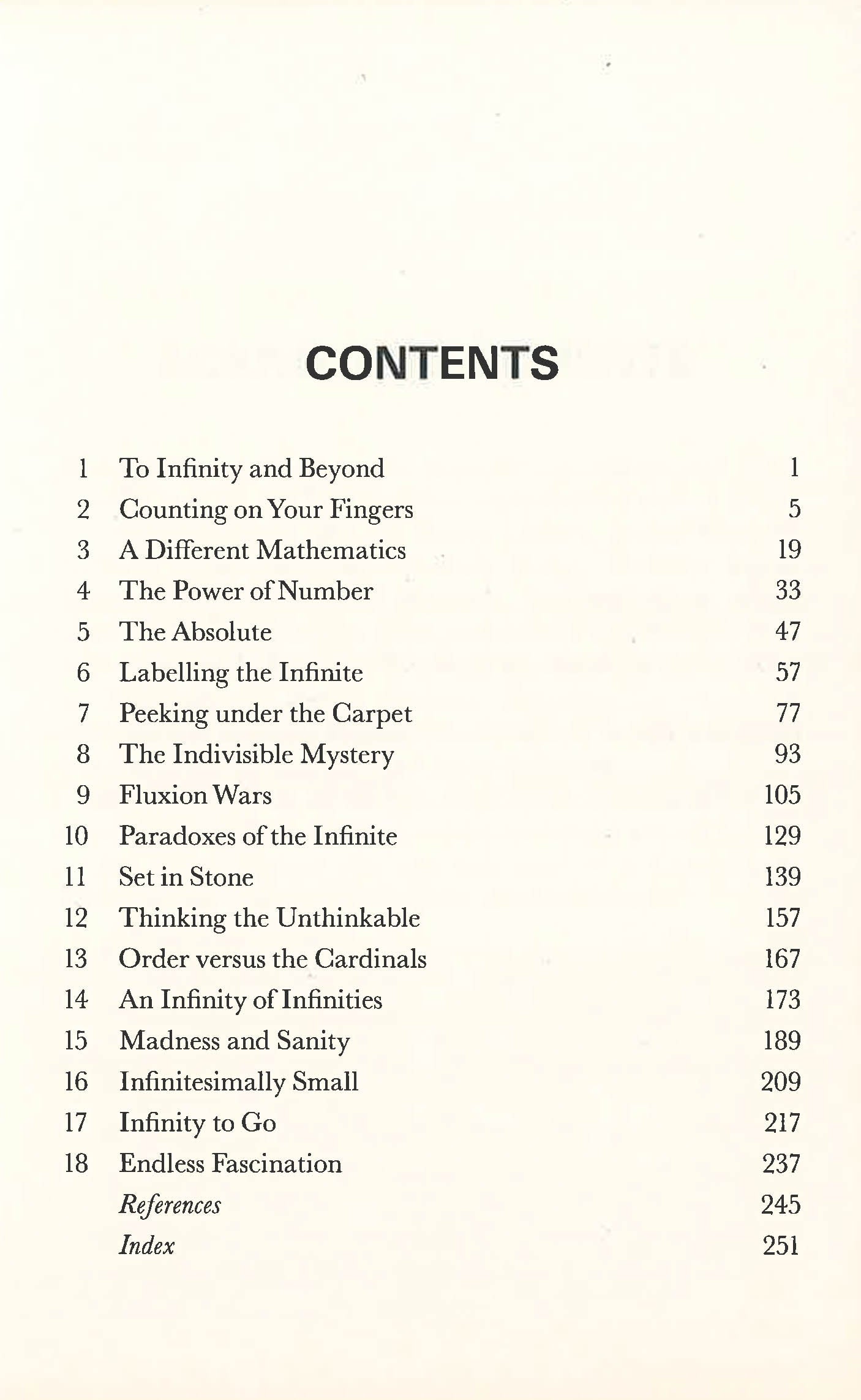 BRIEF HISTORY OF INFINITY – BookXcess