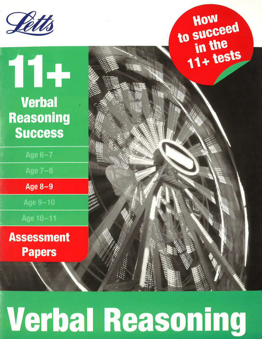 Verbal Reasoning Age 8-9: Assessment Papers (Letts 11+ Success)