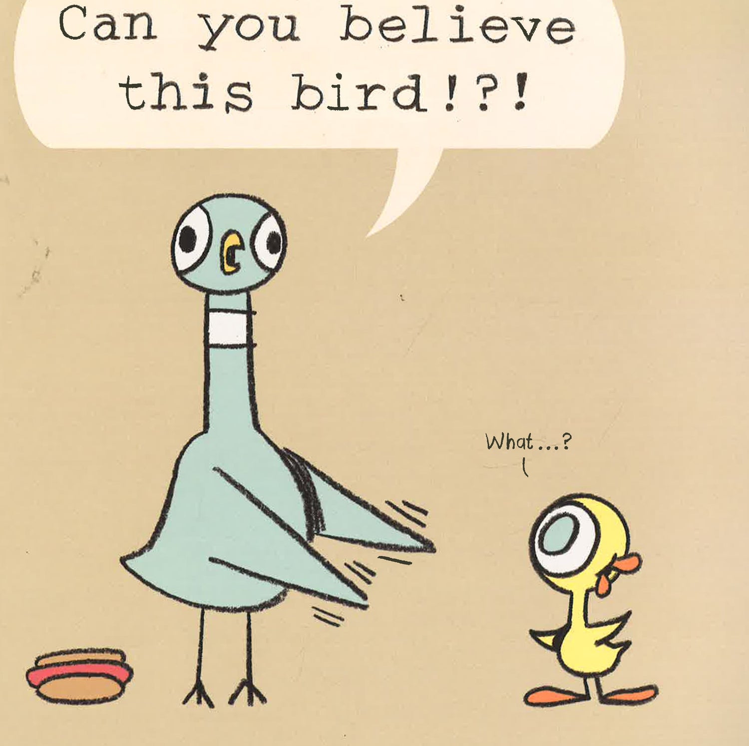 Pigeon The Pigeon Finds A Hot Dog! BookXcess