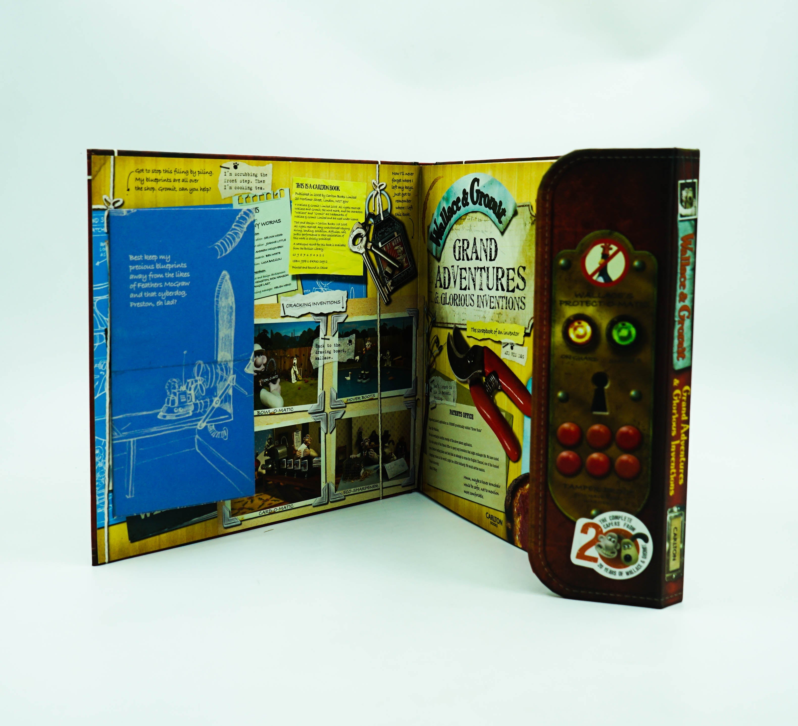 Wallace And Gromit Grand Adventures : The Scrapbook Of An Inventor